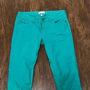 Banana Republic Blue Skinny Jeans Sleek Fit
